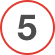 the number five with a circle around it